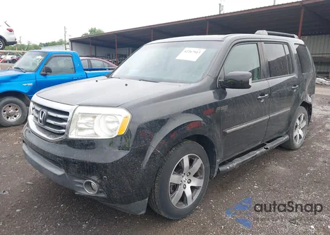 2012 Honda Pilot Touring из США, поврежденный, VIN 5FNYF4H92CB074778